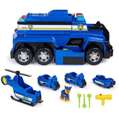 Paw Patrol Chases 5 In 1 Ultimate Cruiser With Lights And Sounds For Kids Aged 3 And Up