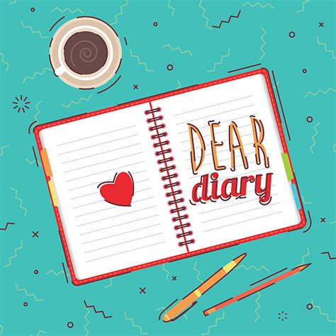 Best Diary Illustrations Royalty Free Vector Graphics And Clip Art Istock