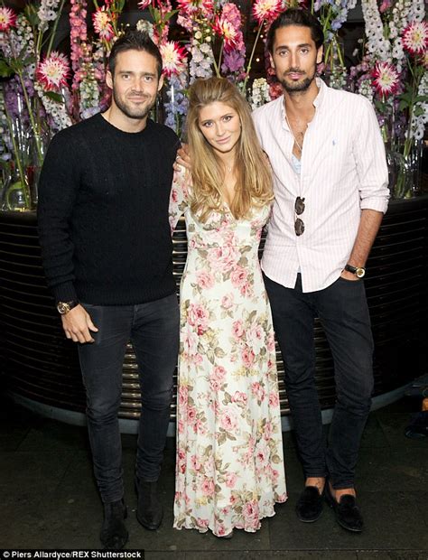 Made In Chelseas Lauren Hutton And Spencer Matthews Put On A United Front Daily Mail Online