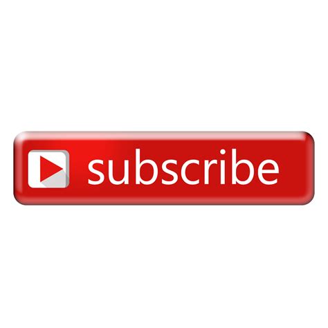 Free Download High Quality Red Color Subscribe Button Png