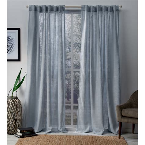 Exclusive Home Curtains 2 Pack Bella Hidden Tab Top Curtain Panels
