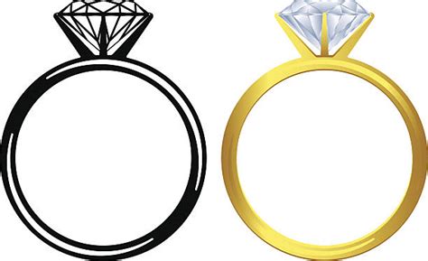 Engagement Ring Clip Art Vector Images And Illustrations Istock