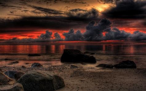 Hd Fantastic Sunset Skies Hdr Wallpaper Download Free 68464