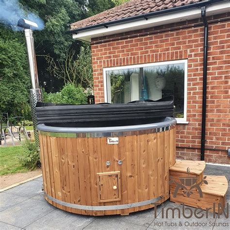 Wood Burning Heated Hot Tubs With Jets Timberin Rojal Dan Hull