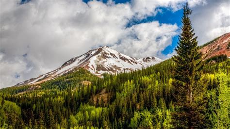 Sfondi 1600x900 Px Nuvole Colorado Foresta Paesaggio Montagna