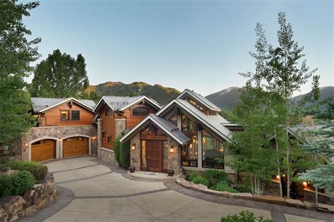 Mountain Contemporary Estate In Aspen Colorado Renting A House Home