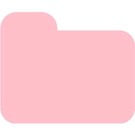 Pink Folder Icon Transparent Background Png Clipart Hiclipart Images
