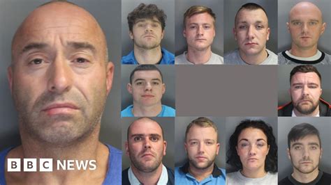 11 Members Of Underworld Wrexham Crime Gang Sentenced Bbc News