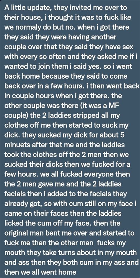 Pervconfession On Twitter His Neighbours Invited Him To A Wild Sex
