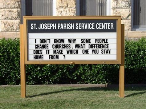Hilarious Church Signs 24 Pics