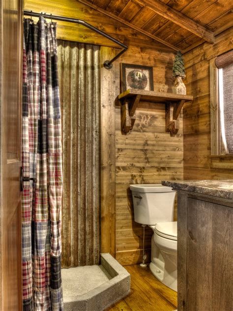 Galvanized Rail Bathroom Design Ideas Renovations And Photos