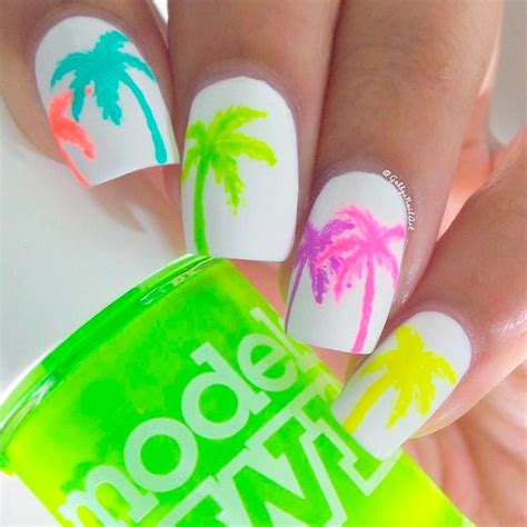 20 Tropical Nail Designs For The Summer