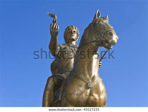 Statue Alexander Great Pella Greece Stock Photo 43527235 Shutterstock
