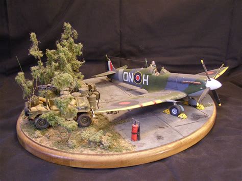 Luftwaffe Secret Base 172 Scale Model Diorama Model A