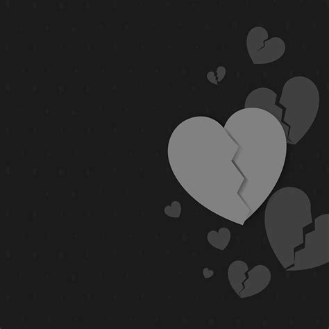 Gray Hearts Background Design Vector Free Vector Rawpixel