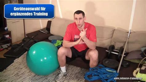 Der start zu einem gesunden körper! Trainingsgeräte für Zuhause - YouTube
