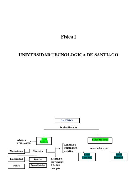 FÃ Sica I Primer Tema Pdf Física Mecánica