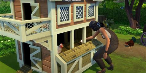 Sims 4 Cottage Living Pack Announced — Llamas Rabbits And Chickens