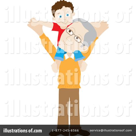Grandpa Clipart 1188444 Illustration By Maria Bell