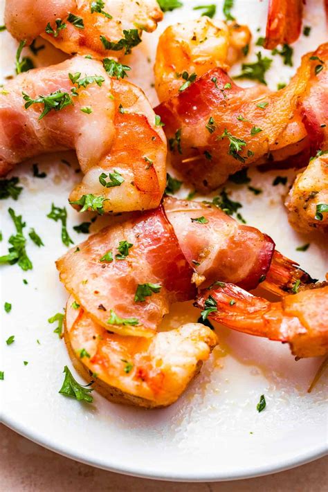 The Best Bacon Wrapped Grilled Shrimp Easy Weeknight Recipes