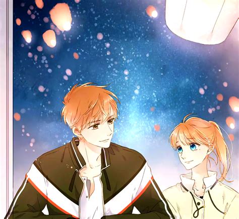 I found a picture about love like cherry blossoms. Love Like Cherry Blossoms- Xia Yi and Lu Lu | Cute anime ...