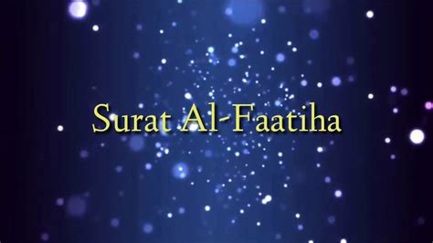 Dinamai dengan al waaqi'ah (hari kiamat), diambil dari perkataan al waaqi'ah yang terdapat pada ayat pertama. Surat Al-Faatihaa ayat 1-7 - YouTube