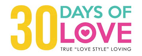 30 Days Of Love