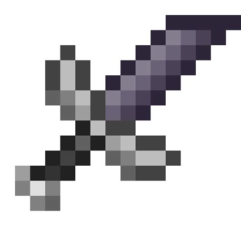 Netherite Sword Texture Steve Was Upgraded And Armed With A New Set