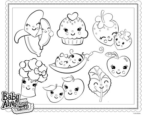 Baby Alive Colouring Pages - Todd Waggoner's Coloring Pages