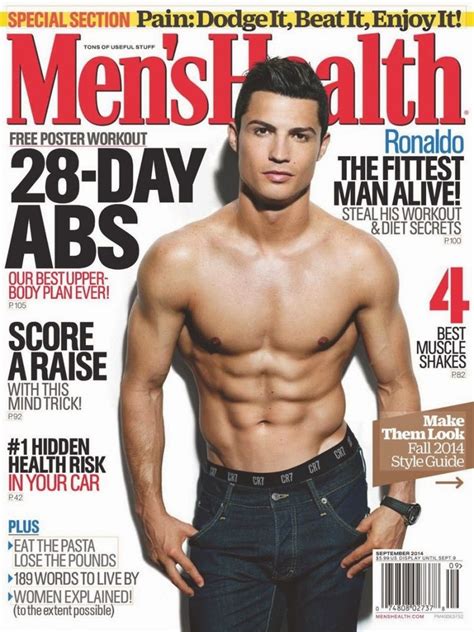 Mood Blog Cristiano Ronaldo For Mens Health Uk September 2014 And Ad