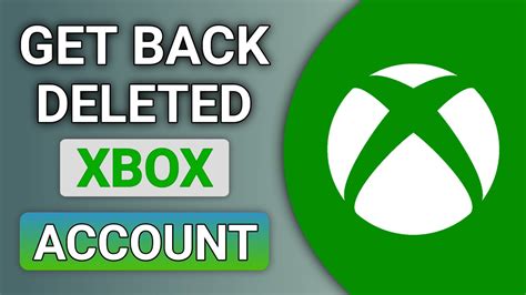 How To Get Back Deleted Xbox Account Recover Your Xboxmicrosoft