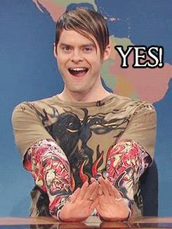 Best yes gif compilations,enjoy our collections of yes gif and yes gifs. Bill Hader Yes GIF - Find & Share on GIPHY