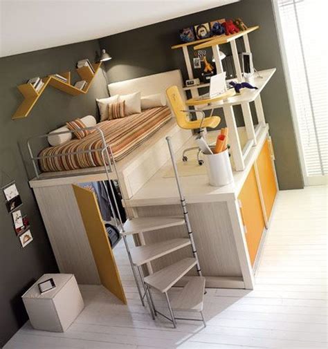 Cool Loft Bed Design Ideas For Small Room Loft Spaces Cool Beds