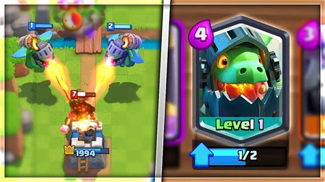 Omg New Inferno Dragon Gameplay Strongest Legendary Card In Clash