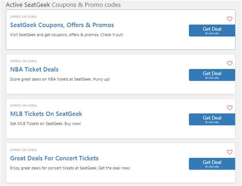Seatgeek Promo Code 20 Off 40 Off Coupon And Deals 2020