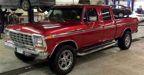 1978 Ford F150 Crew Cab Ruby Red 4x4 Ford Daily Trucks