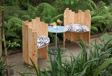 Möbel aus paletten selber bauen: Gartenstühle selber bauen | Selber bauen garten ...