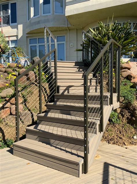 Stair Railing Design And Installation In The Bay Area Bay Area Cable
