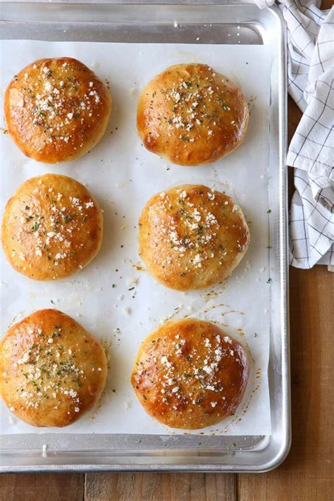 Cheesy Herb Burger Buns Red Star Yeast