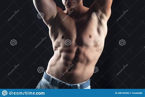Torso De Hombre Desnudo Sexy Desnudo Gay Desnudo Abs Guy Masculino