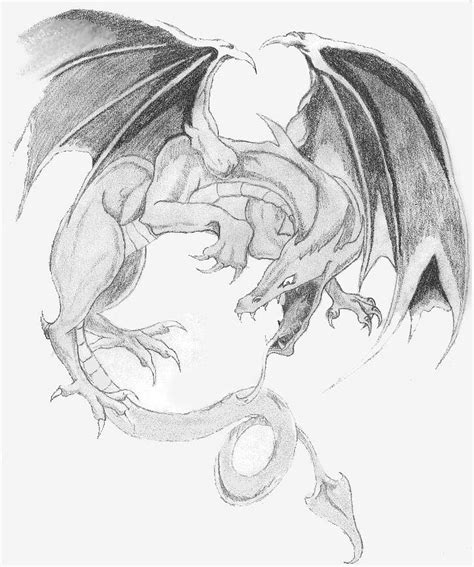 Dragon's Tail Drawing by Bob VanDorn | Fine Art America