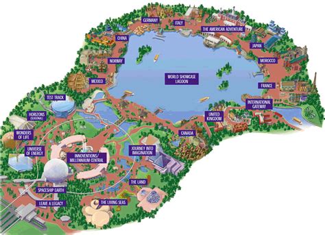 Epcot Center Map Disney World Vacation Disney World Planning Disney Insider