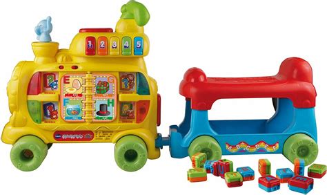 Vtech Sit To Stand Ultimate Alphabet Train Moms Precious