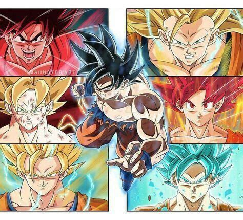 55pcs/set super saiyan dragon ball z heroes battle burst no.4 card ultra instinct goku vegeta game collection cards. The Evolution of Goku: Kaioken, Super Saiyan, Super Saiyan 2, Super Saiyan 3, Super Saiyan God ...