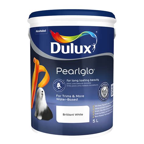 Dulux Pearlglo Water Based L White Mica Online
