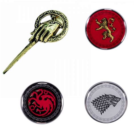 Official Game Of Thrones Enamel Pin Badge Badges Stark Lannister