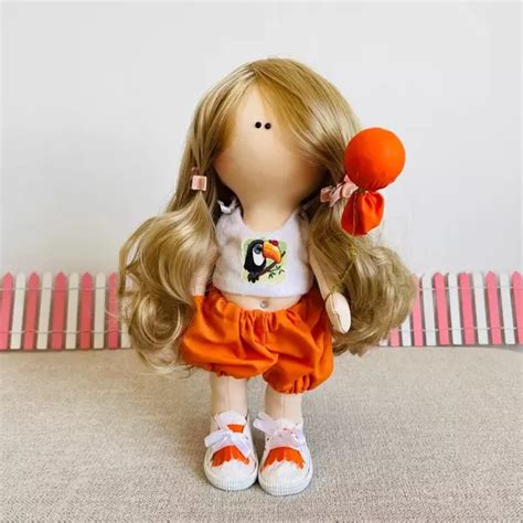 قیمت و خرید عروسک روسی دختر مو قشنگ سولینا کد A174 چیچیلاس