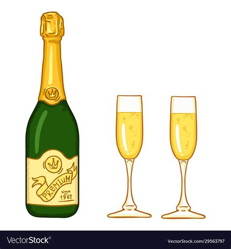 Choose from 320+ champagne glass graphic resources and download in the form of png, eps, ai or psd. Cartoon Champagne Bottle - Best Pictures and Decription ...