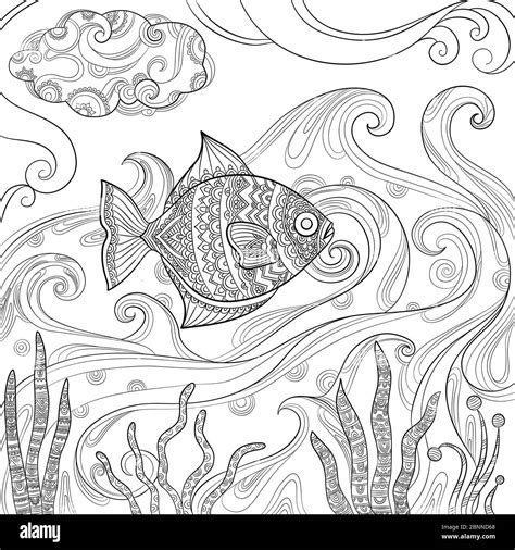 Ocean Fish Coloring Fashion Pictures Of Water Sea Or Ocean Animals