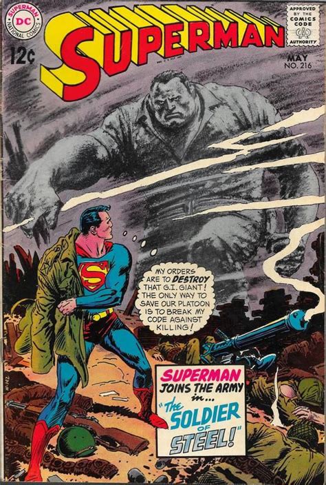 Superman 216 1939 1st Series Vintage Silver Age Dc Comic Published